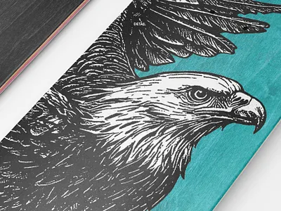 Realistic Skateboard Deck Mockup 9 vector