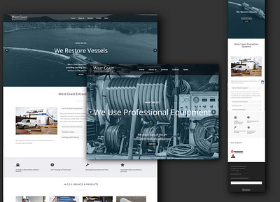 Website Design, WCES, Langley, Canada
