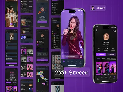 TikTok-Style Music Discovery App drack app music app music ui new tiktok app tik tok app tik tok style app tiktok ui ui