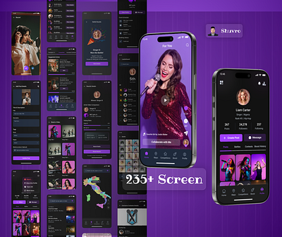 TikTok-Style Music Discovery App drack app music app music ui new tiktok app tik tok app tik tok style app tiktok ui ui