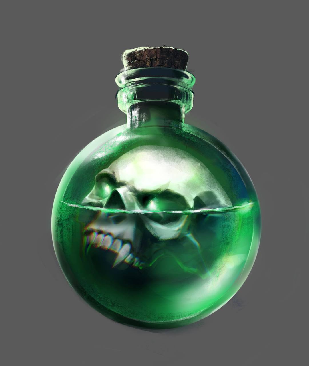 Elixir of Doom: 2D Concept Art 2d concept art