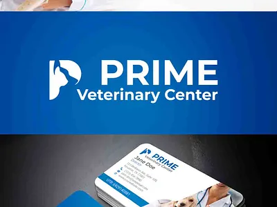 prime veterinary logo branding logo logo design minimalist minimalist logo modern modern logo vet logo