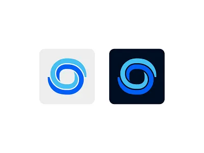 spiral S logo, app logo, app icon app branding curve icon iconic logo logo design minimalist modern logo monogram rounded s s letter s logo spiral symbol