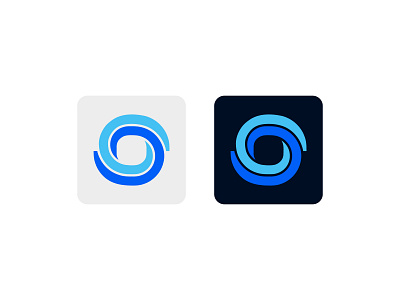 spiral S logo, app logo, app icon app branding curve icon iconic logo logo design minimalist modern logo monogram rounded s s letter s logo spiral symbol