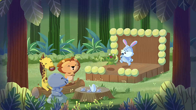 Children book animation animated animation illustration motion motion graphic
