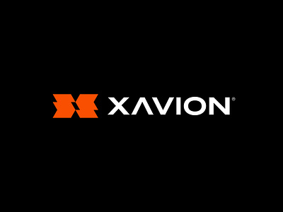 Xavion abstract logo brand identity branding design lettermark logo logo design minimalist logo modern logo x logo