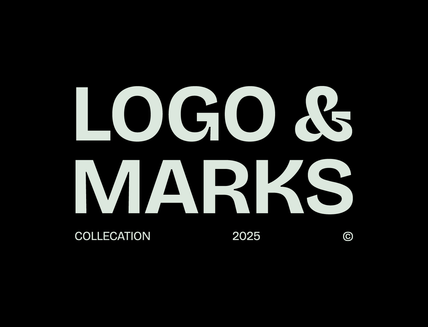 Logo & Mark Collection 2025 brand identity branding design graphic design logo logofolio logotype marks typography