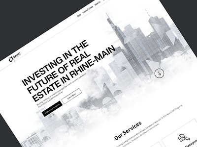 Dexter Immobilien Web UI-UX Design branding graphic design ui