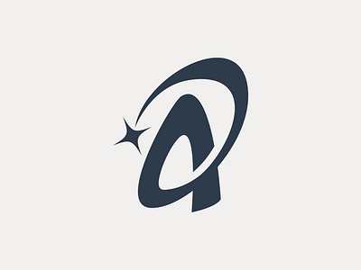 a planet logo a logo agency branding classic logo emblem geometric icon illustrationidentity letter a logo logo minimal minimalist modernlogo monogram a planet rebrand rocket space teamographic typography a
