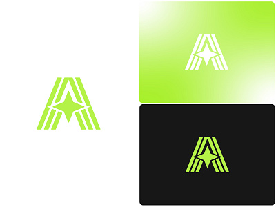 Letter A + Star logo mark apparel brand branding clothing fashion letter a letter a logo letter logo minimal logo modern logo shop simple logo star star logo store