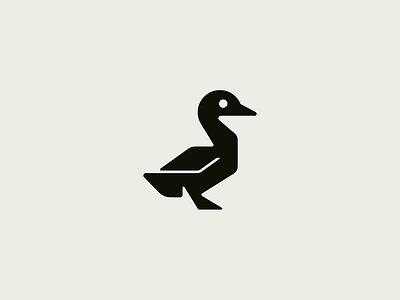 Duck logo brand branding design duck elegant geometrical geometry graphic design logo logo design logo designer logodesign logodesigner logotype minimalism minimalistic modern