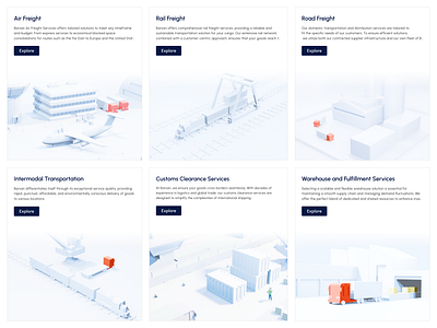 Logistics Cards ⚡️ 3d card 3d video cards bento card bento grid cards cards video design logistics logistics card logistics section navigation section ui ui cards ui design uidesign ux