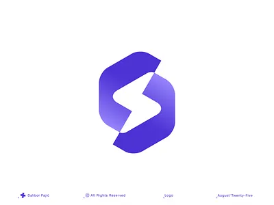 Swiftit logo mark abstract app bolt branding business dynamic fast geometry graphic design icon innovation lightning logo mark minimal monogram s saas startup symbol thunder