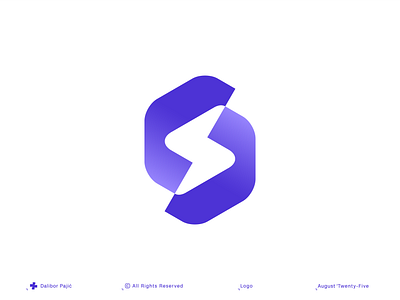 Swiftit logo mark abstract app bolt branding business dynamic fast geometry graphic design icon innovation lightning logo mark minimal monogram s saas startup symbol thunder