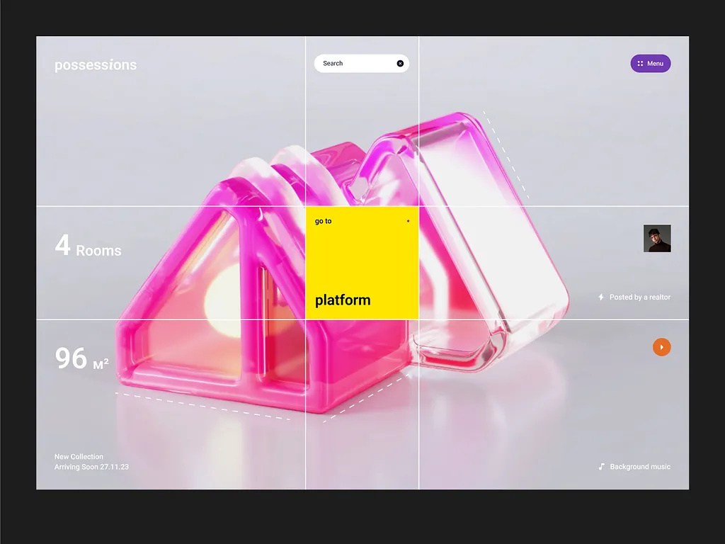 Example of Crypto Website Design & UI/UX