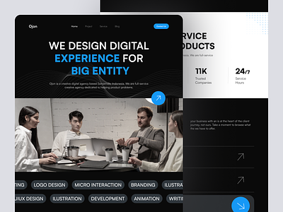 Ojon - Creative Digital Agency creative agency design ui ux website