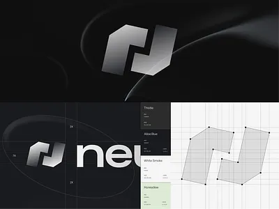 Neuronest - AI Startup Logo Identity Visual Identity Branding ai ai logo brand book brand design brand guideline brand identity branding company corporate identity graphic design icon logo machine learning minimalist modern professional sj startup logo typography visual identity