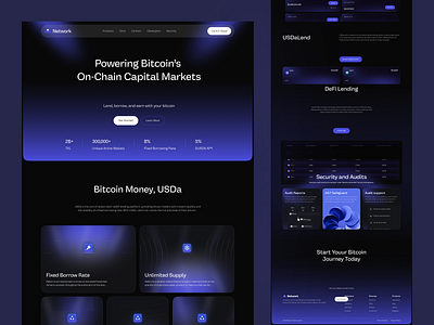 On-Chain DeFi Blockchain Platform blockchain crypto cryptodesign defi defi website defi website design defiplatform design homieslab landing page onchain token uxui web3 website design