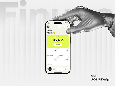 Finuvo — Fintech App Design | Artxis app app design artxis banking app banking app design crypto crypto app design crypto currency finance finance app fintech fintech app ios mobile app product design trading trading app design ui design wellet