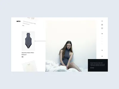 BRTH Editorial branding design ecomerce editorial fashion fashion store fashion ui fashion ui design illustration inspiration logo luxury luxury design luxury store store ui ui design ux ux design web