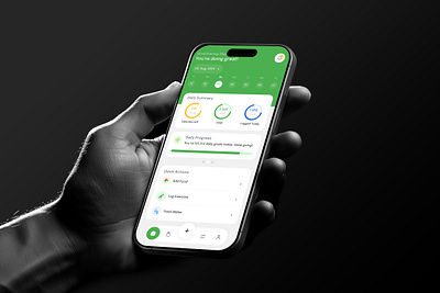 CalTrack – Calorie & Nutrition Tracker app design app ui ux calorieapp calorietrackerapp dailymealtracker foodtrackerapp healthtrackerapp nutritionapp ui ux design user interface user interface design