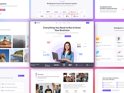 Hero - FlyonUI ecommerce hero figma figma uikit hero hero blocks hero section hero ui landing page lnading sass hero ui kit web de