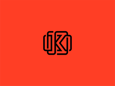 K lettermark branding design dribbble frame graphic design k letter lettermark logo logo design mark symbol vector visual identity