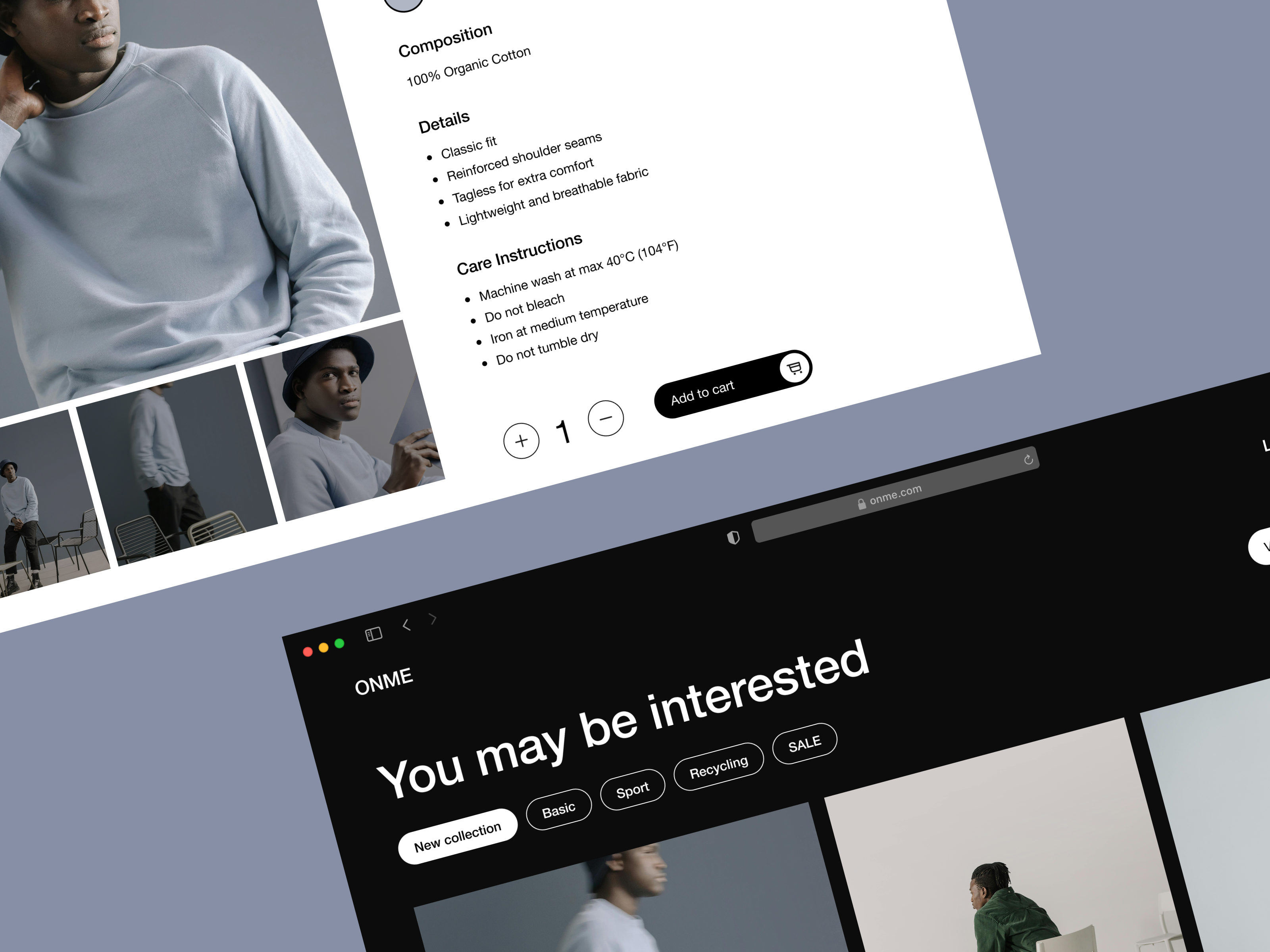 E-commerce Website Product Page for a Retail Brand by Ronas IT | UI/UX ...