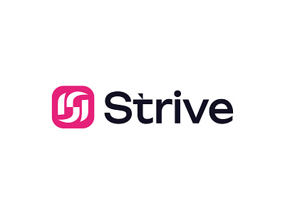 Strive logo design abstract s apps icon brand identity brand mark branding corporate costom letter creative elegant geometric initial letter s logo logo design logo mark logodesigner sifatdesign strive branding type visual identity