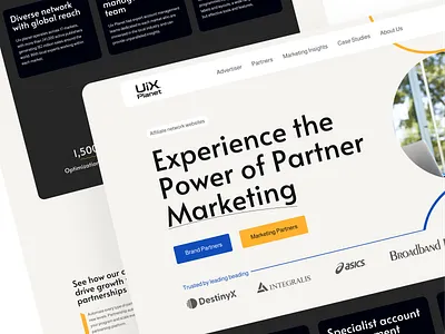 Affiliate Marketing Platform Landing Page! affiliate affiliate links corporate creative design homepage interface landing page marketing marketing page product landing page product page review platform solutions ui uiuxdesign visual design web webdesign website design