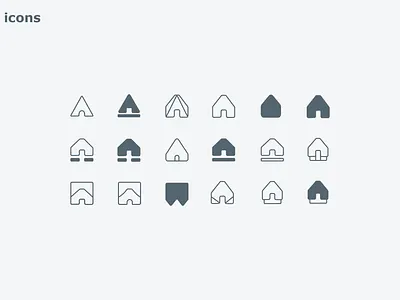 Home icons branding graphic design icons mobile app ui ui design uiux design vector