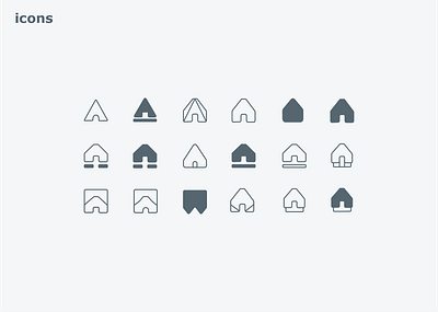 Home icons branding graphic design icons mobile app ui ui design uiux design vector