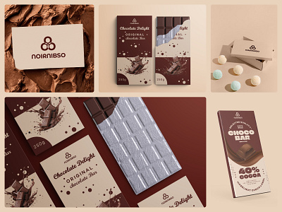 noirnibso || chocolate packaging design bakingchocolate branding cacaobean cacaotree chocolatebars cocoabutter cocoasolids darkchocolate fermented graphic design hotchocolate logo logo design logo designer milkchocolate milkcoffee minimal logo monogram logo noirnibso theobromacacao