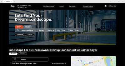 CPA firm static design figma figma uiux
