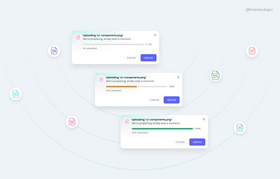 Upload Files branding figma ui kit mobile app design upload files upload function user experience user interface