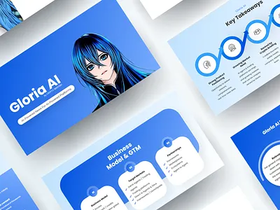 Gloria AI Pitch Deck – Empowering the Future of Real-Time Crypto ai ai agent ai girl ai presentation ai robot artificial intelligence google slides graphic design pitch deck powerpoint powerpoint design powerpoint presentation ppt ppt slides present presentation design presentations