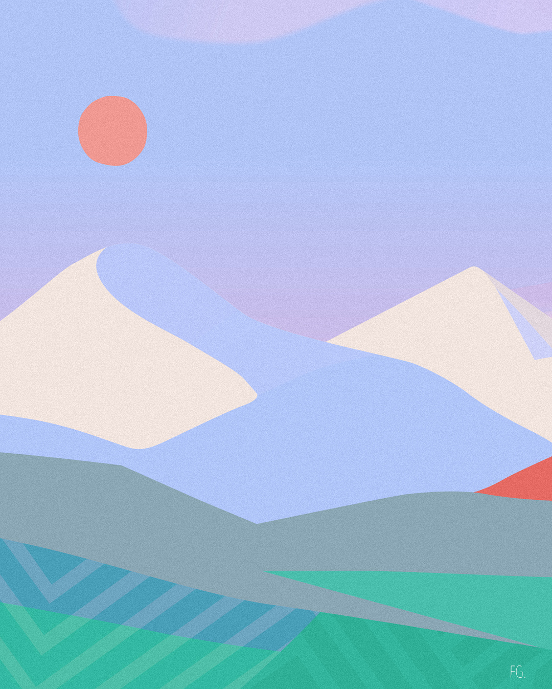 Where in mountains ? 🗻 artwork design digital illustration digitalart illustration illustrator pop art