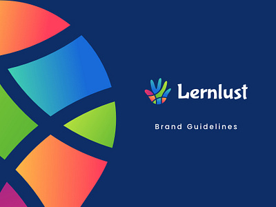 lernlust Visual Identity branding colorful design fimbird graphic design illustration lernlust logo logodesigner vector visualidentity