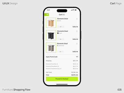 Cart Page cart page design figma mobiledesign ui