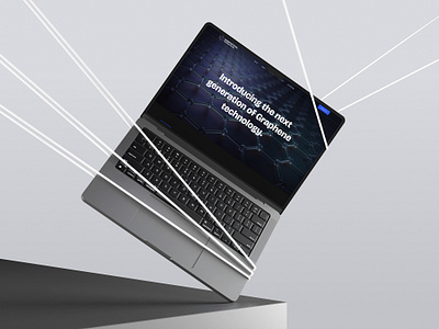 Futuristic Web Experience brand design brand identity branding darktheme design graphene graphic design landing page landingpagedesign techui ui uidesign web web design web ui ux webdesign website website design website ui ux
