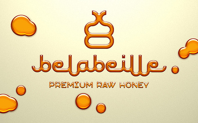 Belabeille raw honey identity branding design graphic design logo packaging video visualidentity