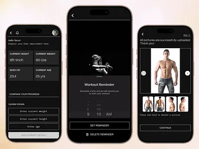 BamLabs - Fitness App Concept | Tracking Fitness UI UX activitytracker app app concept app design bamlabs design dribbbledesign fitnessappui fitnessgoals fitnessmotivation fitnesstrackingapp healthtracking healthylifestyle ui ux wellnessapp workoutappdesign workouttracker