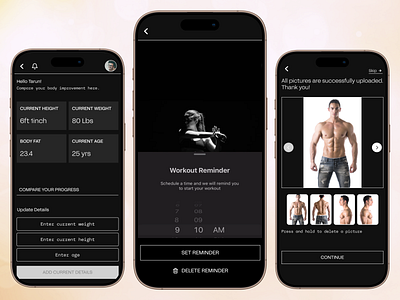 BamLabs - Fitness App Concept | Tracking Fitness UI UX activitytracker app app concept app design bamlabs design dribbbledesign fitnessappui fitnessgoals fitnessmotivation fitnesstrackingapp healthtracking healthylifestyle ui ux wellnessapp workoutappdesign workouttracker