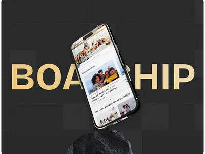 Boatship – Yacht & Boat Event Booking App app boat booking booking app booking mobile app clean ui event booking figma interface design ios app luxury design minimal design mobile mobile app mobile booking mobile travel app travel app ui ui design ux yacht booking