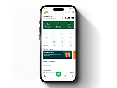Online Payment Application banking app ui banking mobile app finance homepage app mobile app ui payment app