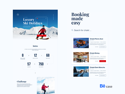 Leo Trippi - Managing luxury travel system booking calendar case study chalet home page house rental landing page list luxury houses mountain houses mountain sports redesign rent rwd search ski resort tourism web design winter sports