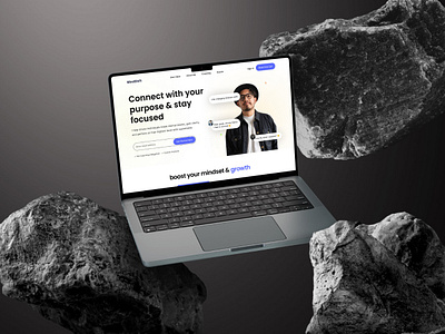 Mindset & Performance Coach / Website design branding graphic design ui website design