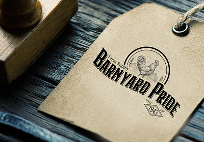 Barnyard Pride (Farm Supply) Logo Design brand identity branding design farm farm logo graphic design illustration logo logo design minimal logo minimalist visual identity