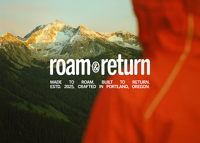 Branding & Packaging Design for Outdoor Apparel brand identity branding clothing graphic design logo design outdoor apparel packaging design visual identity