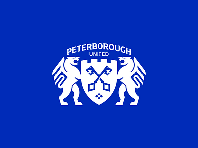 Peterborough United Redesign badge badgedesign branding design graphic design illustration logo logodesign peterborough pufc sportlogo sportsbranding